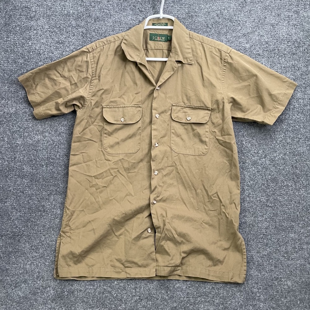 J.Crew Outfitters Button Down Shirt Mens Sz S 100% Cotton Single Needle